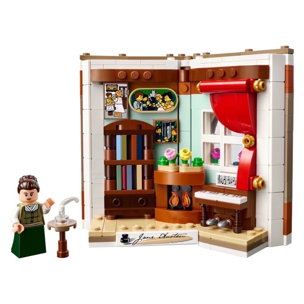 《蘇大樂高》LEGO 40766 傲慢與偏見 致敬 珍·奥斯汀（全新）-細節圖3
