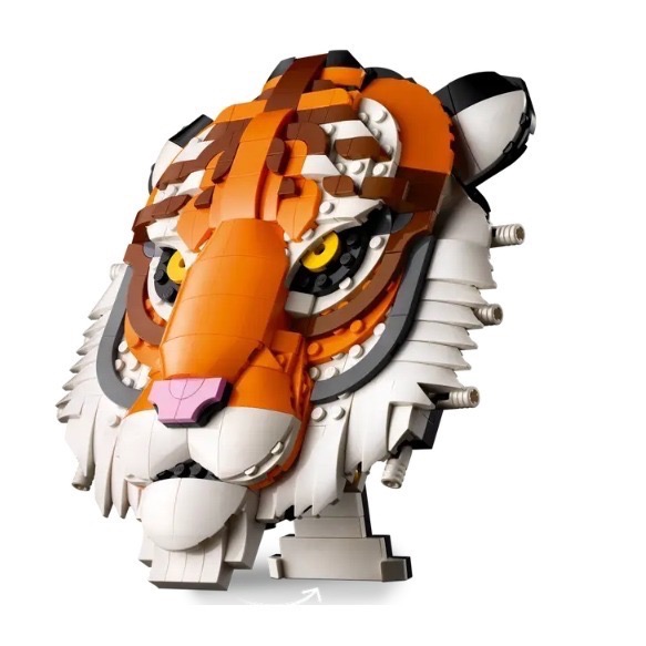 《蘇大樂高》LEGO 31217 動物群系列－老虎 ART系列（全新）-細節圖4