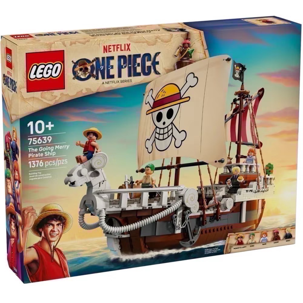 《蘇大樂高》LEGO 75639 航海王 梅利號 海賊船(全新) ONE PIECE-細節圖2