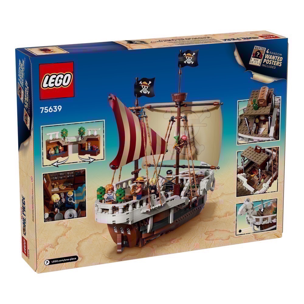 《蘇大樂高》LEGO 75639 航海王 梅利號 海賊船(全新) ONE PIECE-細節圖3