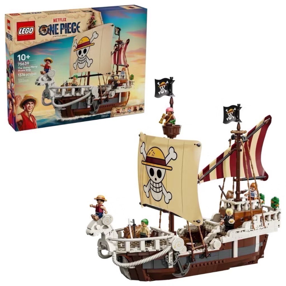 《蘇大樂高》LEGO 75639 航海王 梅利號 海賊船(全新) ONE PIECE-規格圖8