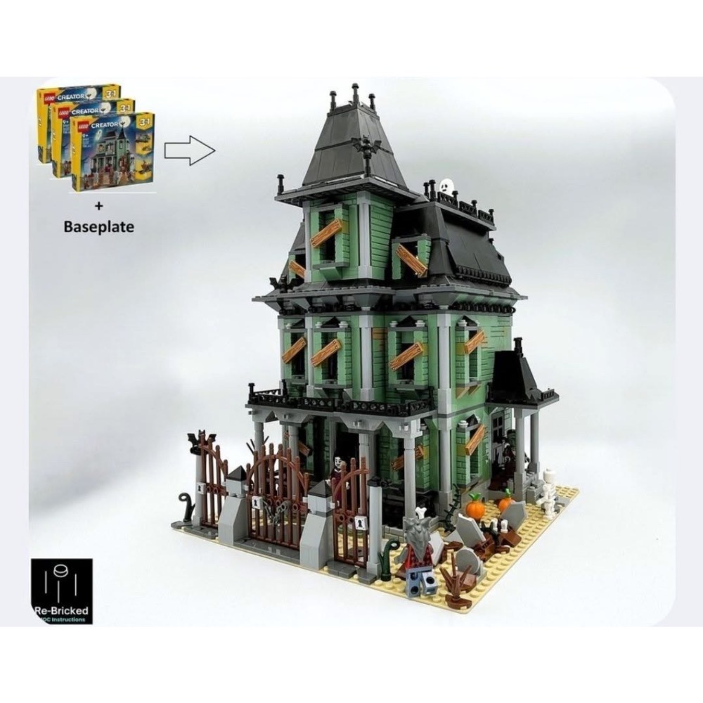 《蘇大樂高》LEGO 31167 CREATOR 鬧鬼豪宅 鬼屋 三合一（全新）-細節圖8