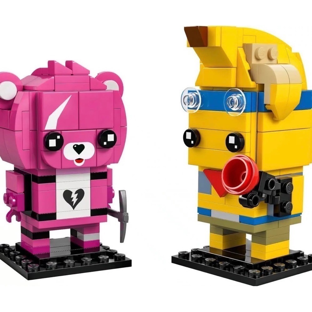 《蘇大樂高》LEGO 40760 要塞英雄 粉紅熊 香蕉人（全新）大頭系列-細節圖3