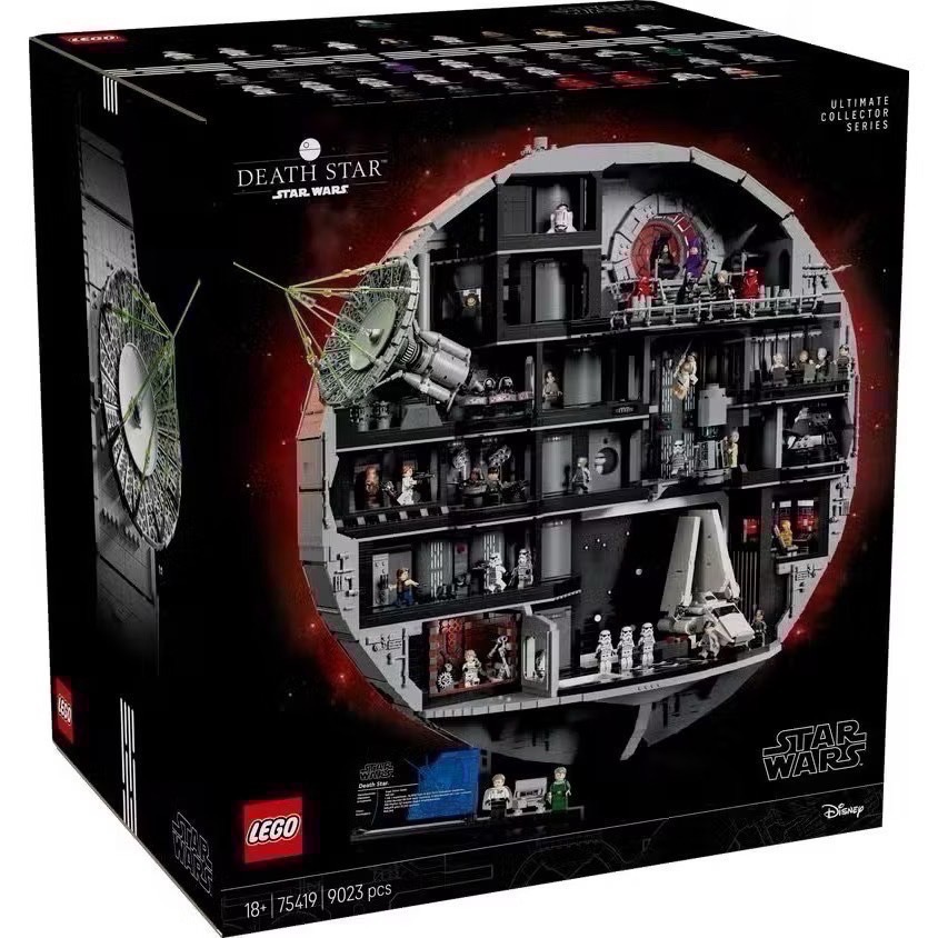 《蘇大樂高》LEGO 75419 星際大戰UCS系列 死星 Death Star（全新）40771 鈦戰機-細節圖2