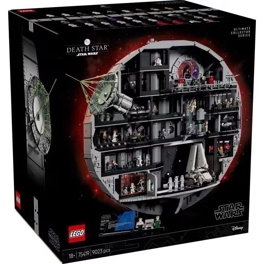 《蘇大樂高》LEGO 75419 星際大戰UCS系列 死星 Death Star（全新）40771 鈦戰機-規格圖8