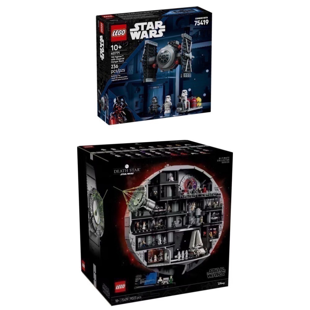 《蘇大樂高》LEGO 75419 星際大戰UCS系列 死星 Death Star（全新）40771 鈦戰機-規格圖8