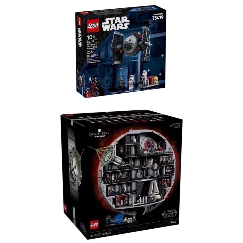 《蘇大樂高》LEGO 75419 星際大戰UCS系列 死星 Death Star（全新）40771 鈦戰機-規格圖8