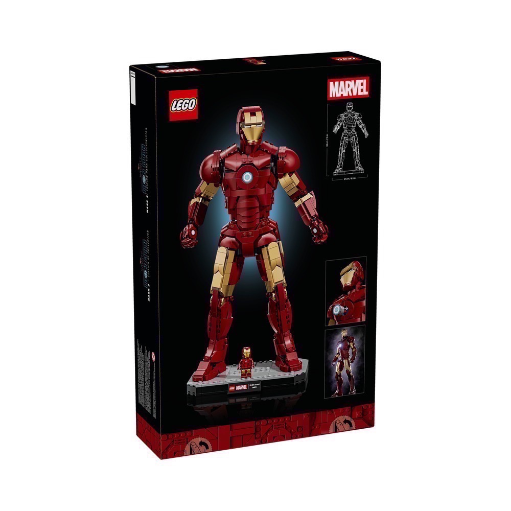 《蘇大樂高》LEGO 76344 鋼鐵人 Mark 3 典藏版（全新）-細節圖3