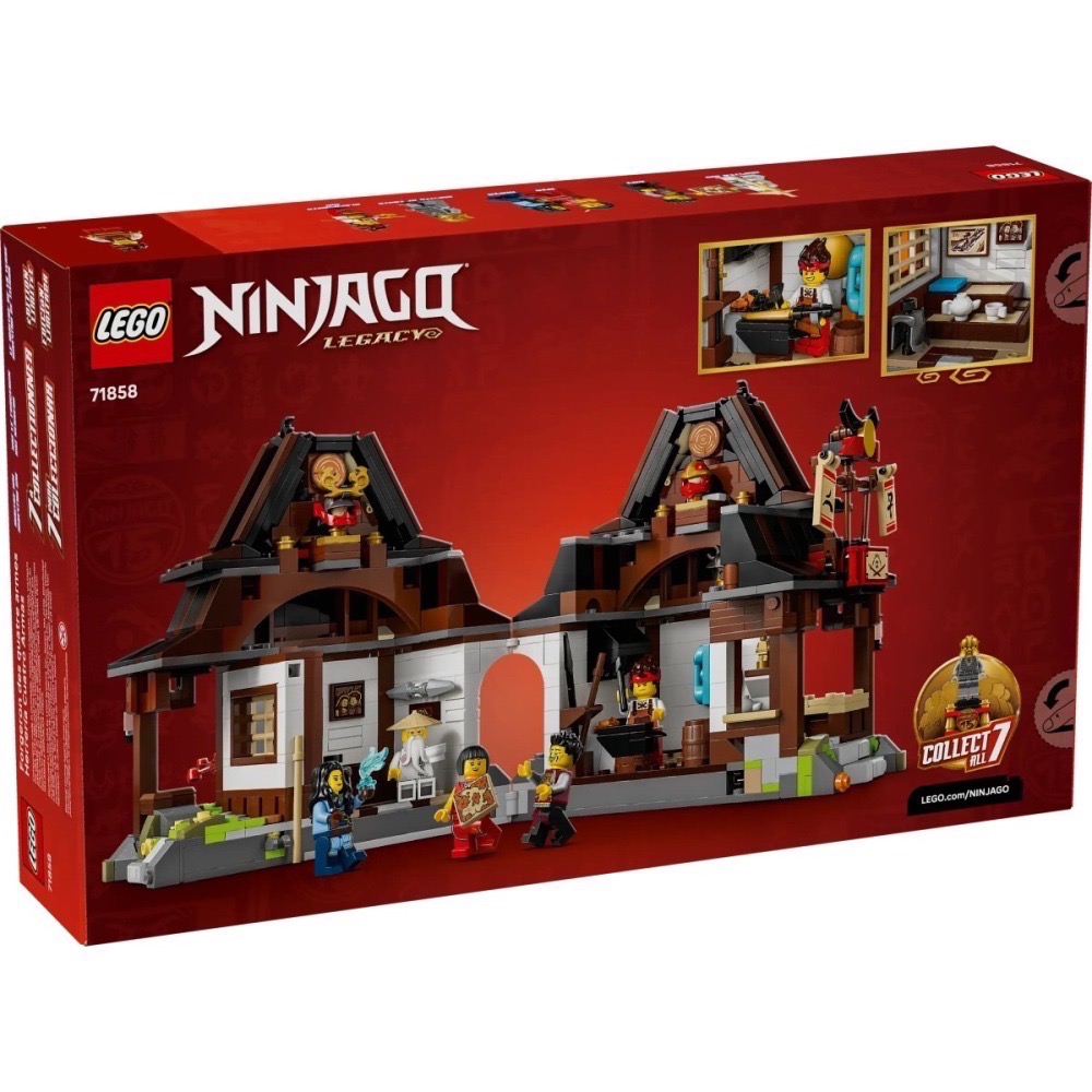 《蘇大樂高》LEGO 71858 四武鐵匠舖 15週年紀念版 NINJAGO 旋風忍者（全新）-細節圖3
