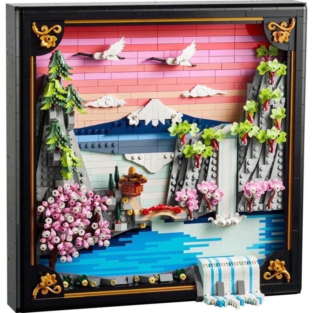 《蘇大樂高》LEGO 31218 日本櫻花美景 ART系列（全新）-細節圖4