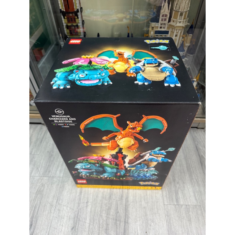 《蘇大樂高》LEGO 72153 寶可夢 Pokemon 神奇寶貝 - 御三家 妙蛙花、噴火龍和水箭龜（全新）-細節圖2