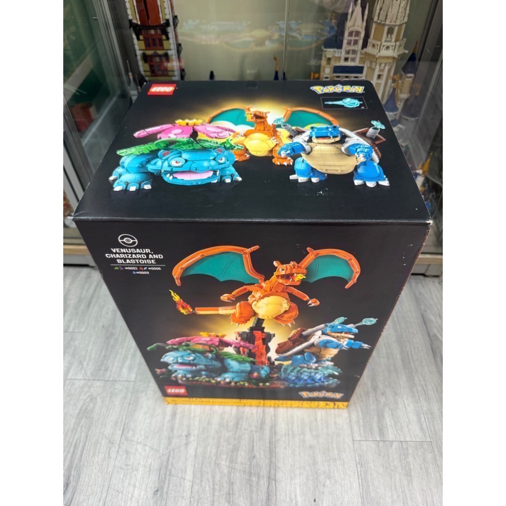 《蘇大樂高》LEGO 72153 寶可夢 Pokemon 神奇寶貝 - 御三家 妙蛙花、噴火龍和水箭龜（全新）-細節圖2
