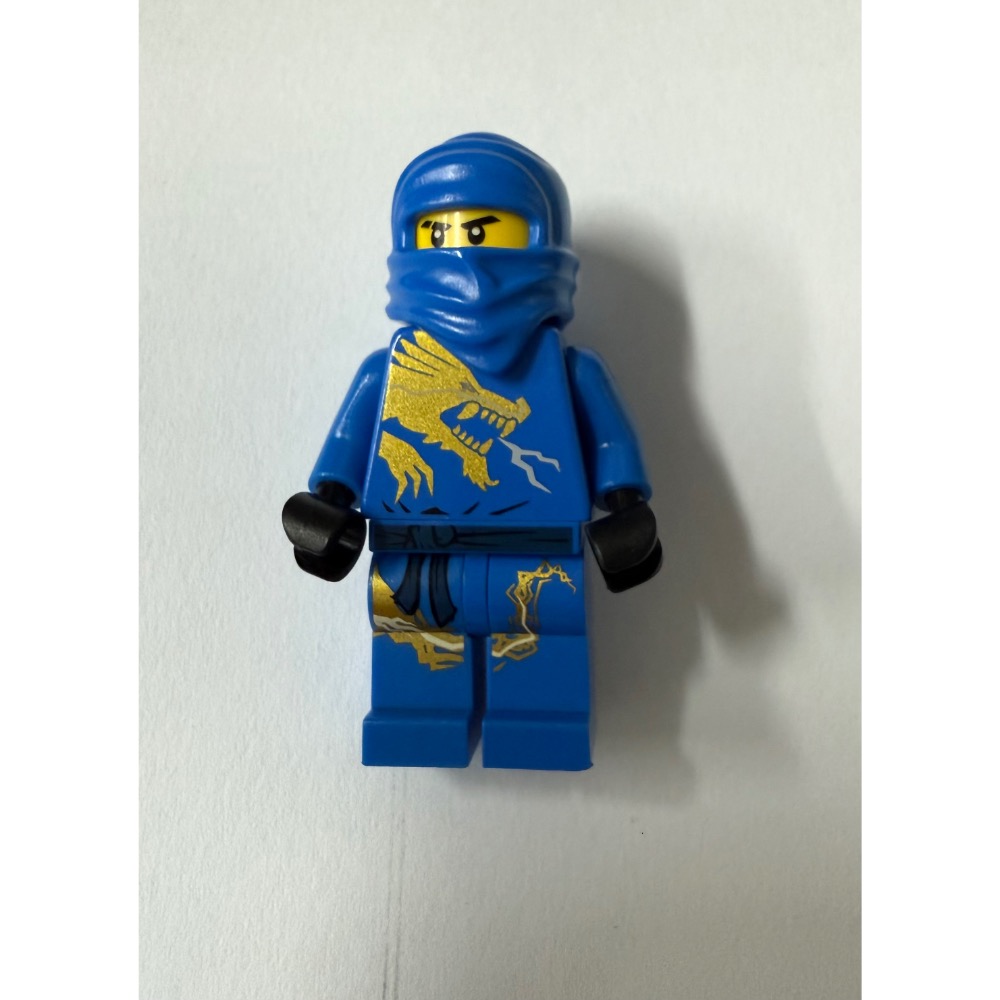 《蘇大樂高》LEGO 旋風忍者 藍忍者 金龍袍 阿光 Jay DX 2519 2521(人偶)-細節圖2