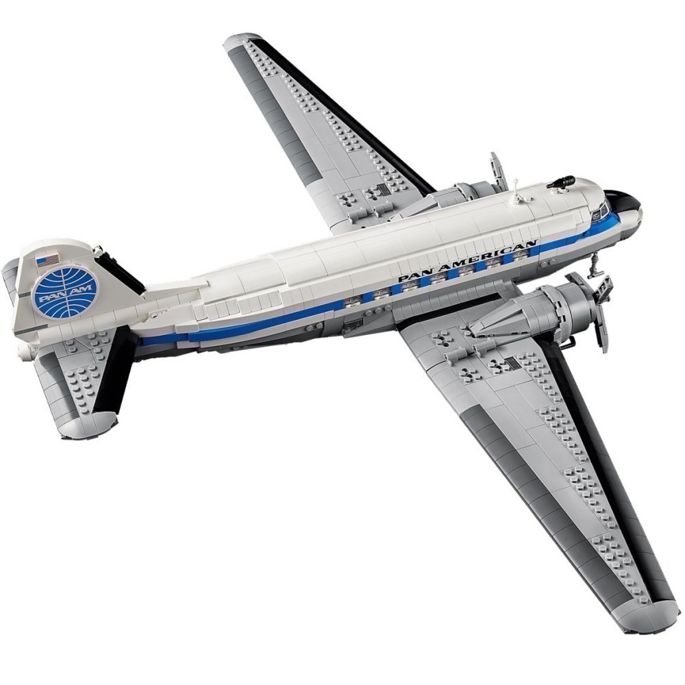 《蘇大樂高》LEGO 11378 ICONS 道格拉斯 Douglas DC-3 PAN AM客機（全新）-細節圖3