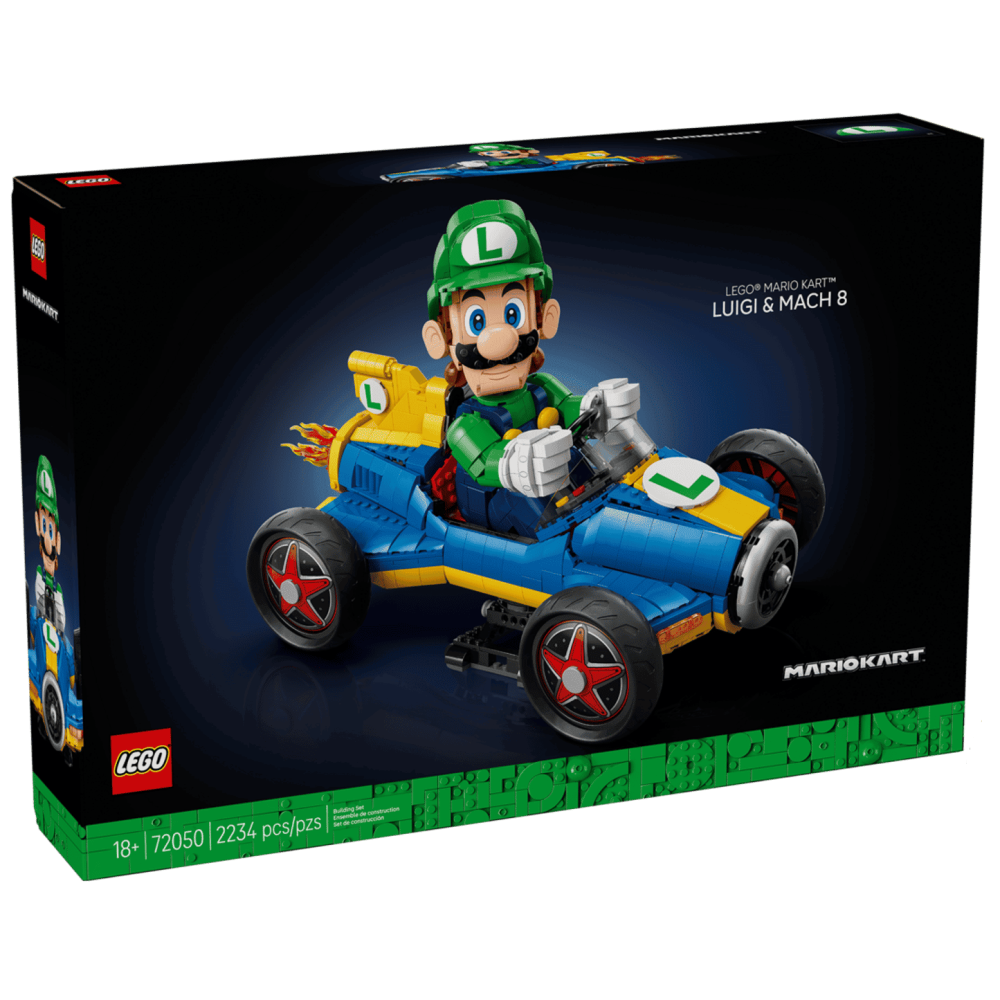 《蘇大樂高》LEGO 72050 Super Mario 瑪利歐賽車 路易吉＆G力量（全新）-細節圖2