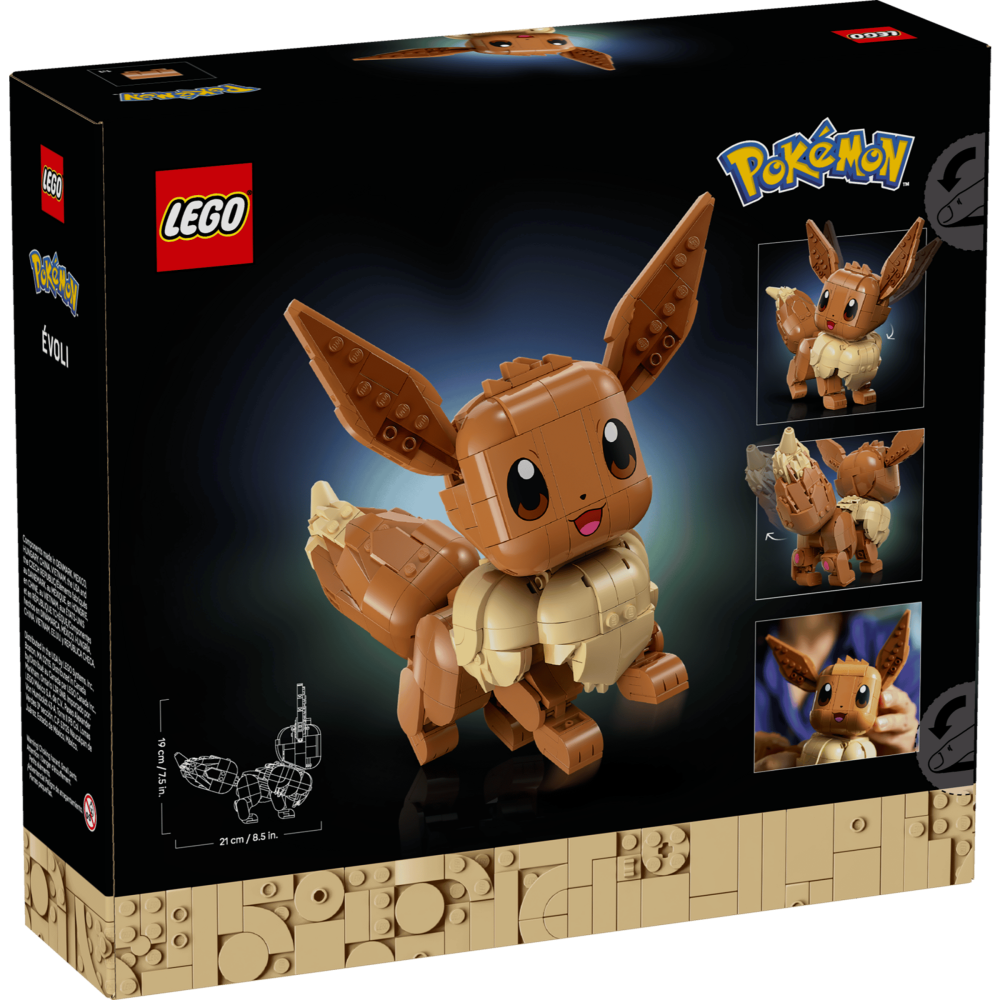 《蘇大樂高》LEGO 72151 寶可夢 神奇寶貝 伊布 Pokémon Eevee (全新)-細節圖3