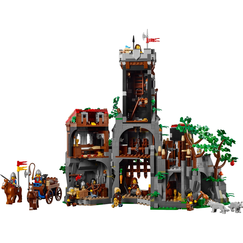 《蘇大樂高》LEGO 910057 bricklink 狼堡 亡命森林巢穴 （全新）-細節圖3