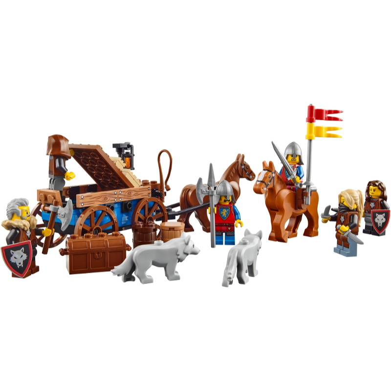 《蘇大樂高》LEGO 910057 bricklink 狼堡 亡命森林巢穴 （全新）-細節圖5
