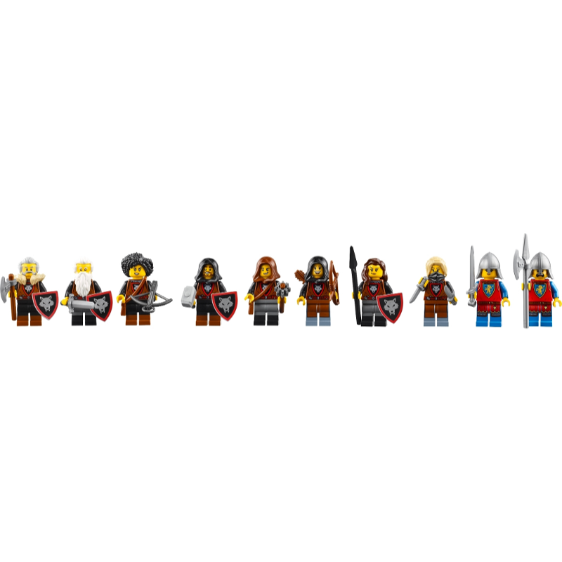 《蘇大樂高》LEGO 910057 bricklink 狼堡 亡命森林巢穴 （全新）-細節圖6
