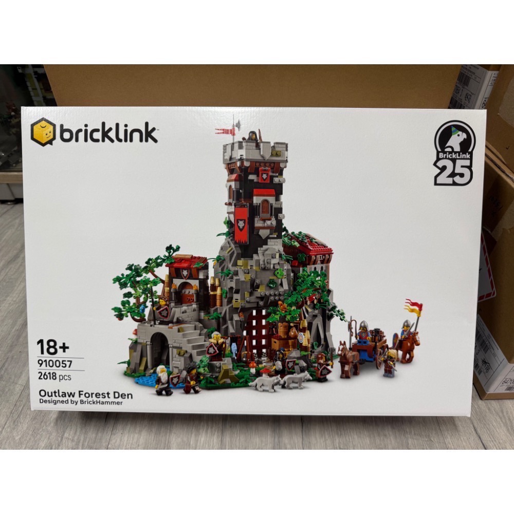 《蘇大樂高》LEGO 910057 bricklink 狼堡 亡命森林巢穴 （全新）-細節圖7