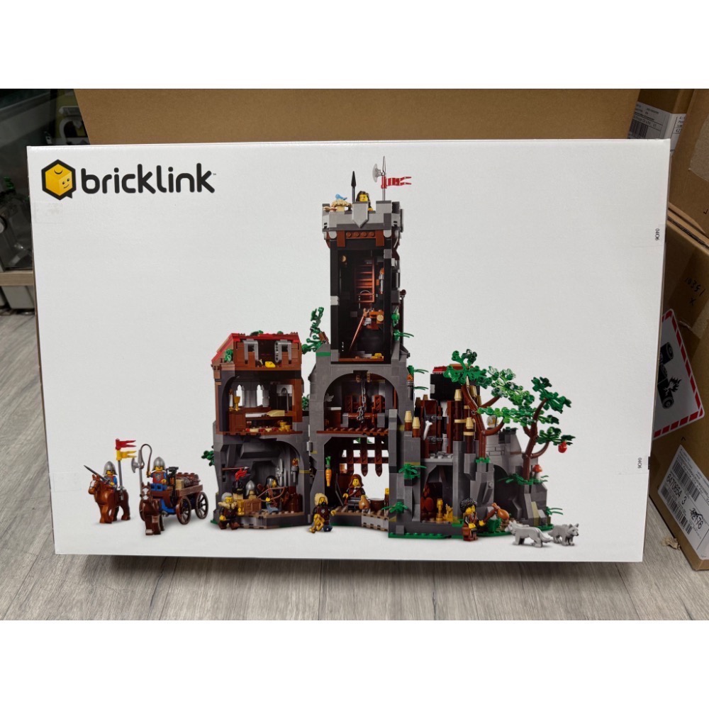 《蘇大樂高》LEGO 910057 bricklink 狼堡 亡命森林巢穴 （全新）-細節圖8