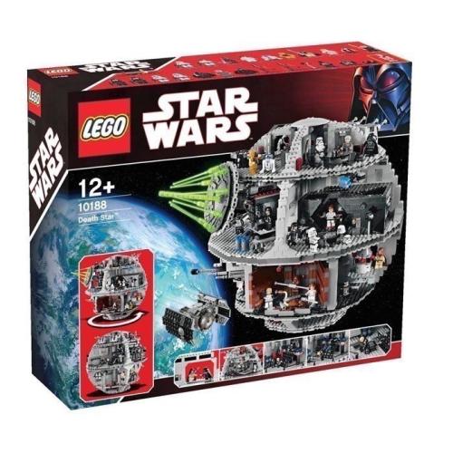 （絕版品）Lego 樂高 10188 星際大戰系列 STARWARS 死星 Death Star 全新未拆