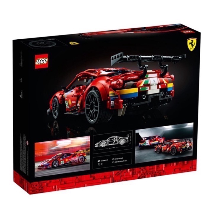 LEGO 42125 Ferrari 488 GTE-細節圖2