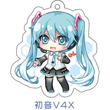 《初音未來》第2彈同人透明壓克力吊飾-規格圖1