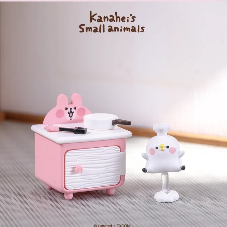 【挑款】卡娜赫拉的小動物-P助與粉紅兔兔的夢幻家具2  盒玩 公仔 拆盒確認款-規格圖5