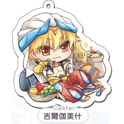 【IC小舖】《Fate/Grand Order-魔獸戰線》FGO同人透明壓克力吊飾-規格圖1