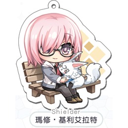 【IC小舖】《Fate/Grand Order-魔獸戰線》FGO同人透明壓克力吊飾-規格圖1