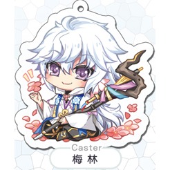 【IC小舖】《Fate/Grand Order-魔獸戰線》FGO同人透明壓克力吊飾-規格圖1