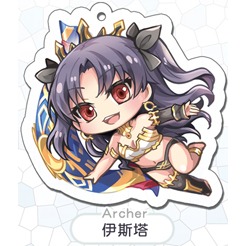 【IC小舖】《Fate/Grand Order-魔獸戰線》FGO同人透明壓克力吊飾-規格圖1