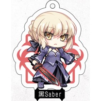【IC小舖】《Fate/stay night 劇場版》同人透明壓克力吊飾-規格圖1