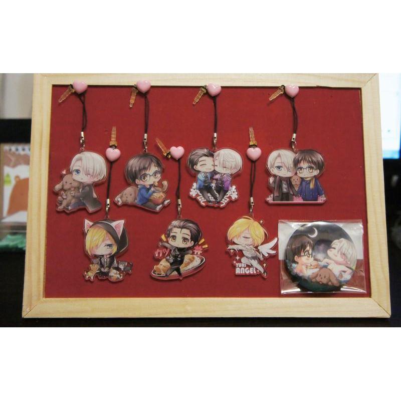 IC小舖】YURI ON ICE(勇利!!! on ICE)-同人透明壓克力耳機塞-細節圖2