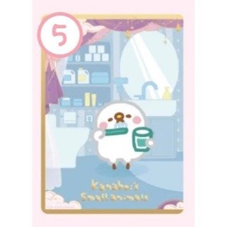 卡娜赫拉的小動物-朋友間的事【晚安早安卡】有多趣 限量收藏卡 小卡 閃卡 卡牌-規格圖2