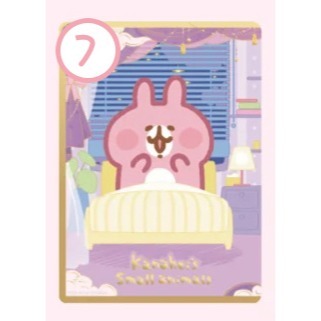 卡娜赫拉的小動物-朋友間的事【晚安早安卡】有多趣 限量收藏卡 小卡 閃卡 卡牌-規格圖2