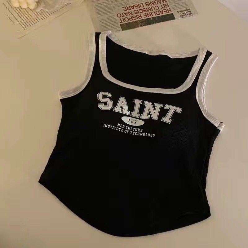 美式露側腰拼色背心❤️‍🔥-細節圖7