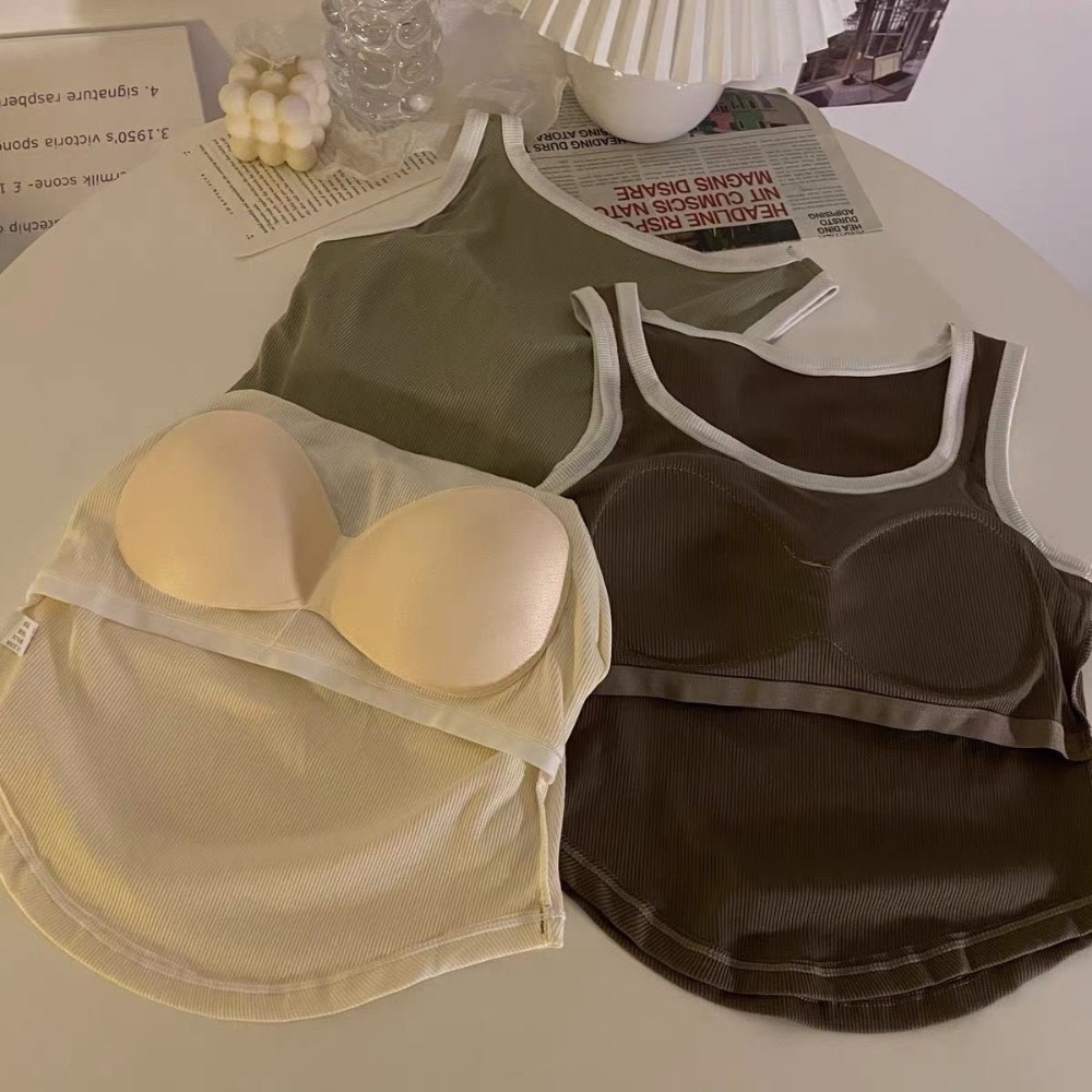 美式露側腰拼色背心❤️‍🔥-細節圖9