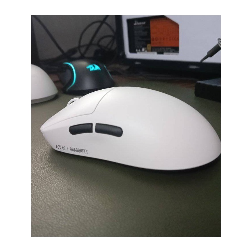 蜻蜓  ATK A9 Ultra 白 頂配 電競無線滑鼠  三模-規格圖4