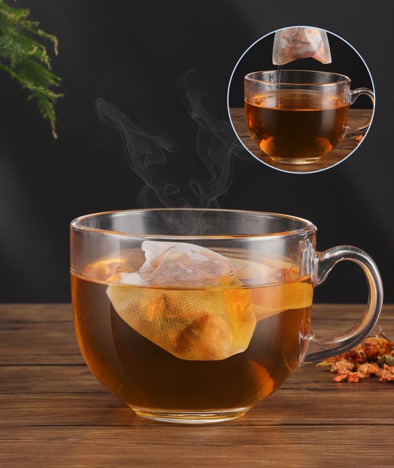 *機封款* 不織布（無紡布）立體三角濾袋 約100入/包-細節圖4