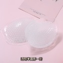 加厚透氣胸墊 集中增大 3D矽膠 透明插片 果凍胸墊 隱形內襯 小胸神器 泳衣 半圓形 內衣襯墊 增厚 豐胸墊 透氣-規格圖2
