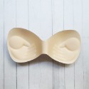 一片式胸墊 乳膠手感 海綿 胸墊 增厚托高 胸墊插片 水餃墊 內衣襯墊 3D立體剪裁 替換胸墊 集中 增厚-規格圖2