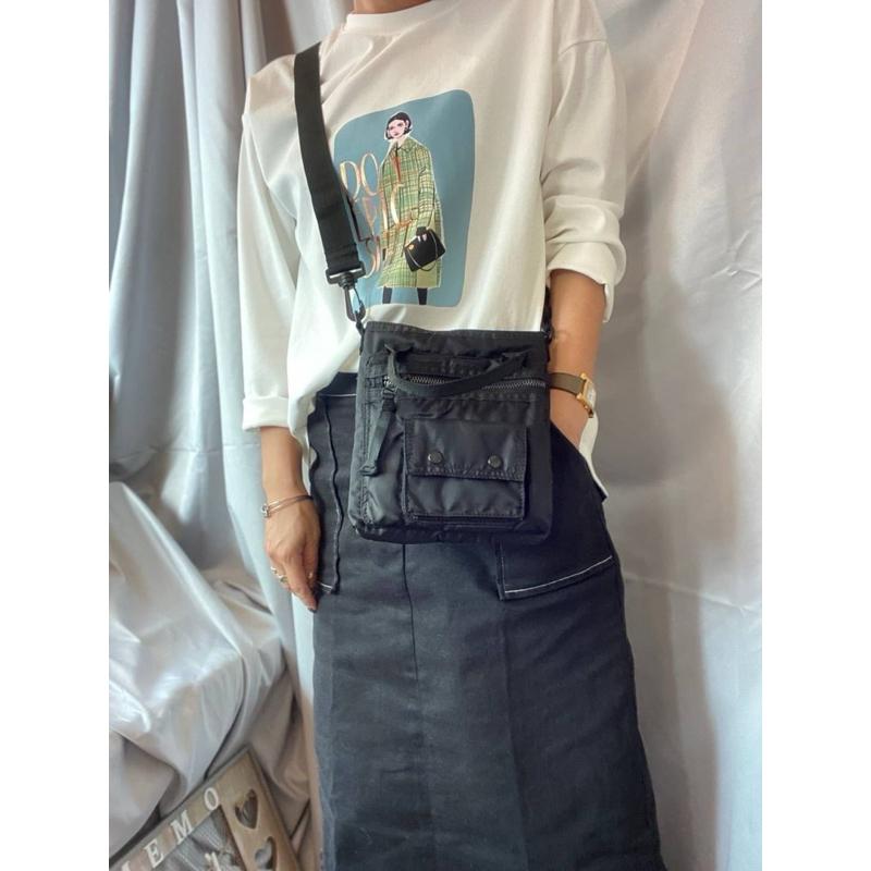 🔥 【🇯🇵Tanned】|日本防水布手提斜背小包💼側背小包 旅遊隨身包的-細節圖2