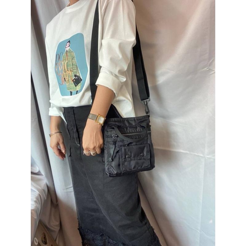 🔥 【🇯🇵Tanned】|日本防水布手提斜背小包💼側背小包 旅遊隨身包的-細節圖3