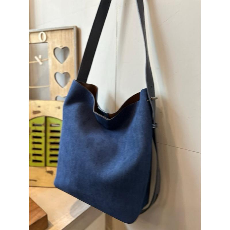 🔥 現貨【🇰🇷 Tanned】| 韓國 最新材質絨面水桶側背包👜正韓 流行包 水桶包-細節圖5