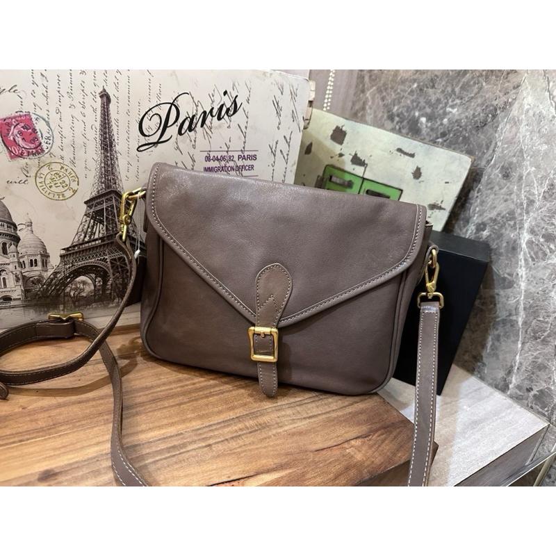 🔥 現貨【🇰🇷 Tanned】|韓國 2story信封蓋子英㒢斜背包👜正韓 真皮系列 牛皮皮革 公事包-細節圖2