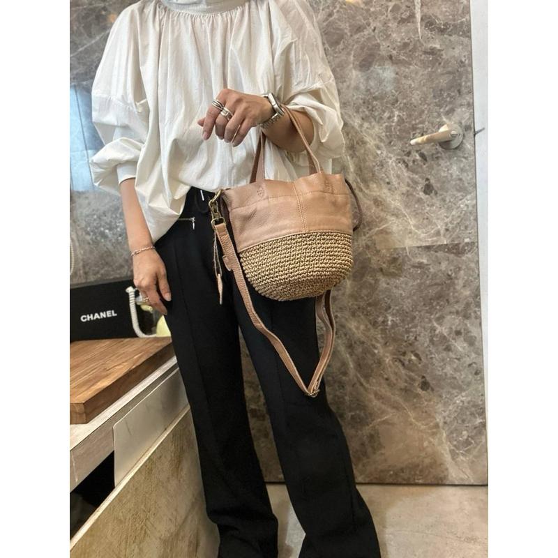 【🇮🇹 Tanned】【保固】部分現貨🔥|義大利牛皮下配棉線編織側背包 編織包 牛皮包 真皮系列 保值包-細節圖2