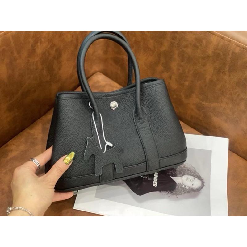 🔥 現貨【🇰🇷 Tanned】|韓國 牛皮簡約手提包👜正韓 真皮系列 牛皮皮革 化妝包 購物包 約會包-細節圖5