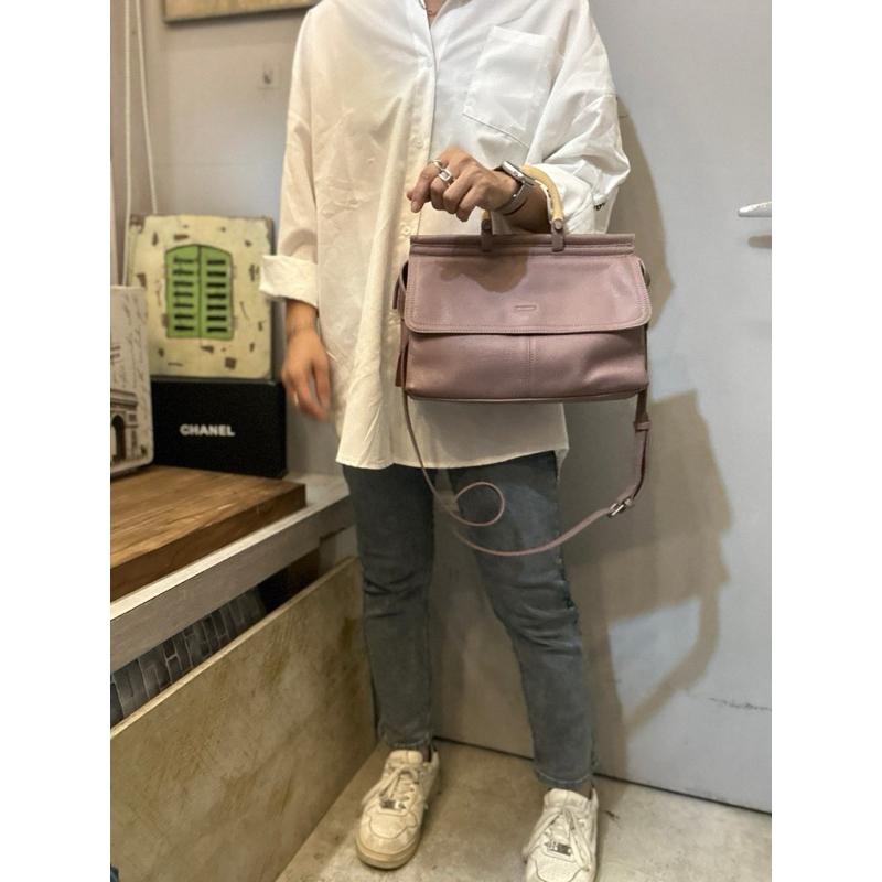 🔥 現貨【🇰🇷 Tanned】|韓國 木把牛皮質感手提包👜正韓 真皮系列 牛皮皮革 商務包 公事包 母親節禮物-細節圖7